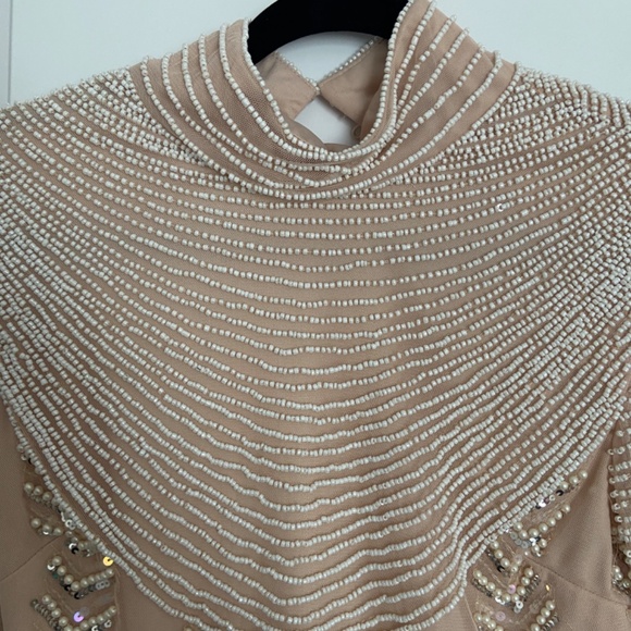 New! Asos fully beaded bodycon dress - Picture 4 of 8